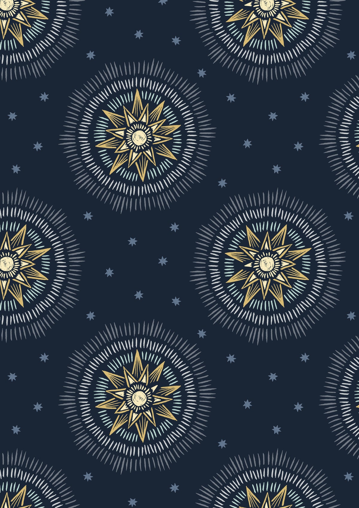 Winter Solstice Sun Star by Lewis and Irene