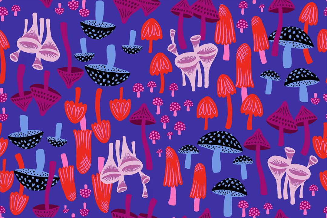 Hello Alice by Sarah Watts of Ruby Star Society for Moda - Mushroom Land